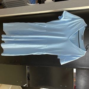 Baby blue dress